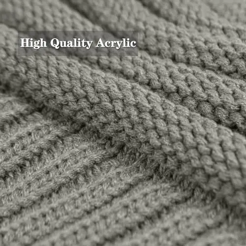 Rosoz Womens Beanies for Winter Slouchy Beanies for Women Knit Warm Winter Hats for Women Thick for Cold Weather - 4