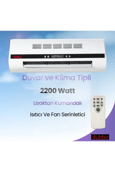 Rosse 2200 W. Uk. Ptc Ceramic Heater, Cooler Wall Air Conditioner Type with Gift - 5