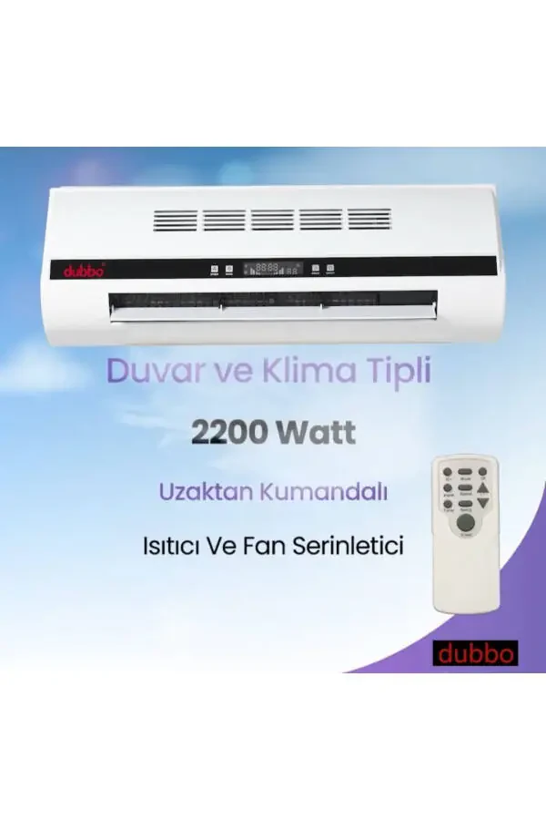 Rosse 2200 W. Uk. Ptc Ceramic Heater, Cooler Wall Air Conditioner Type with Gift - 1