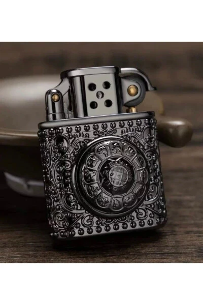 Rotating Table New Generation Unique Design Luxury Gas Lighter - TECMODAZONEARKETI (1)