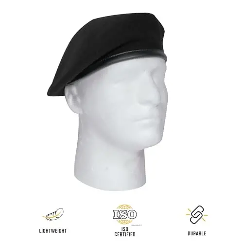 Rothco Yün Monty Bere - Tarzınızı Yükseltin - Klasik Üniformaya Hazır Kep - 3