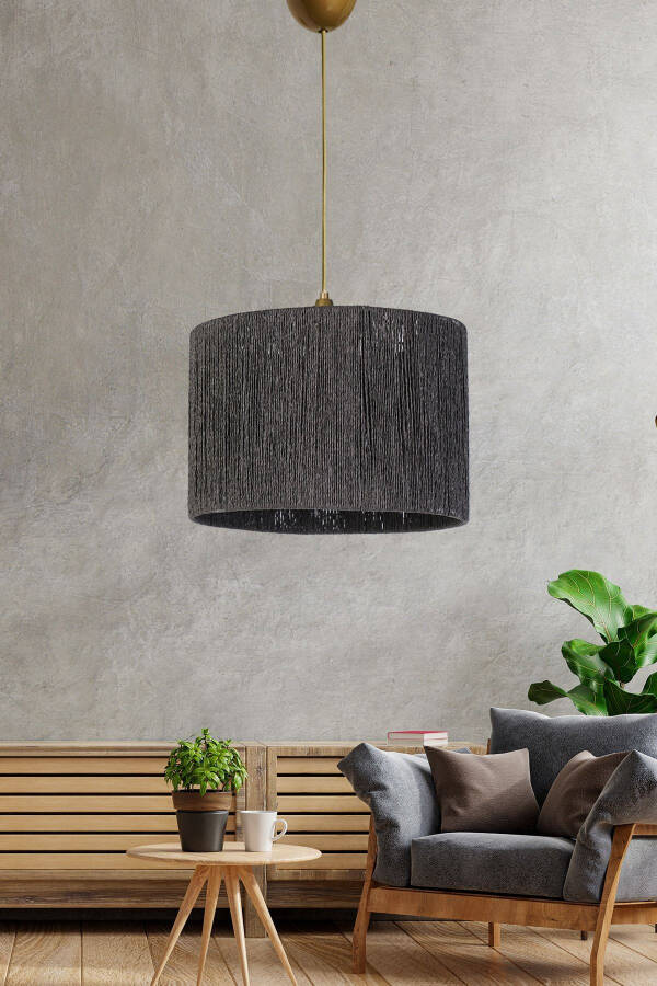 Roue Handmade Pendant Lamp Grey - 4