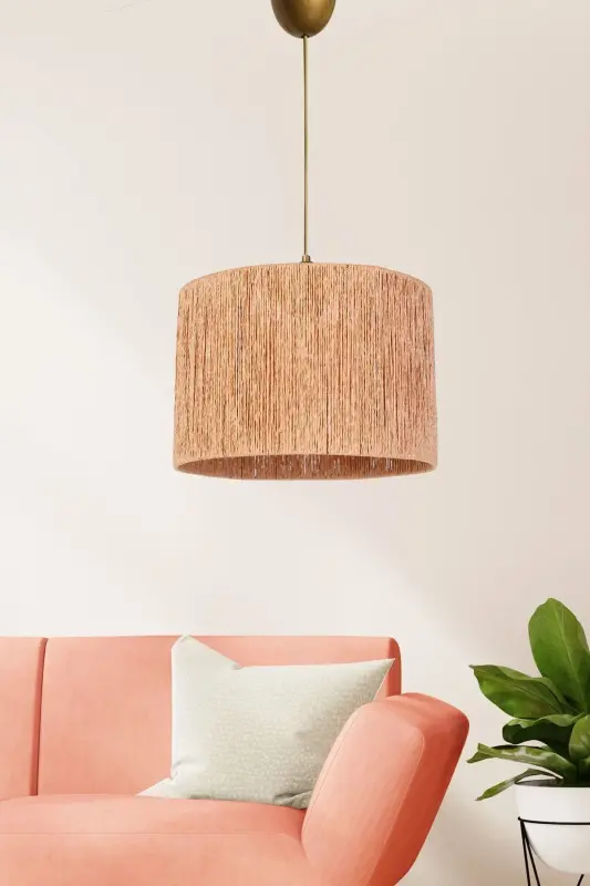 Roue Handmade Sarkıt Avize Natural-Natural - 1