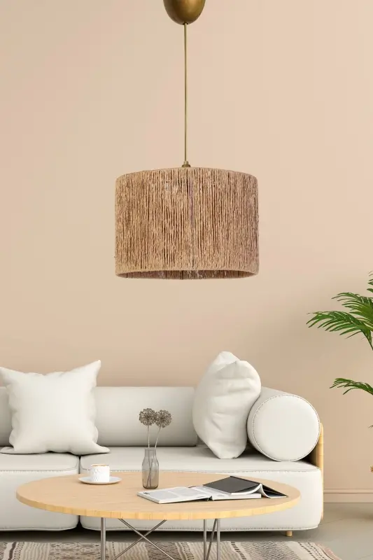 Roue Sarkıt Avize Hasır-Hasır - HMYDESIGN