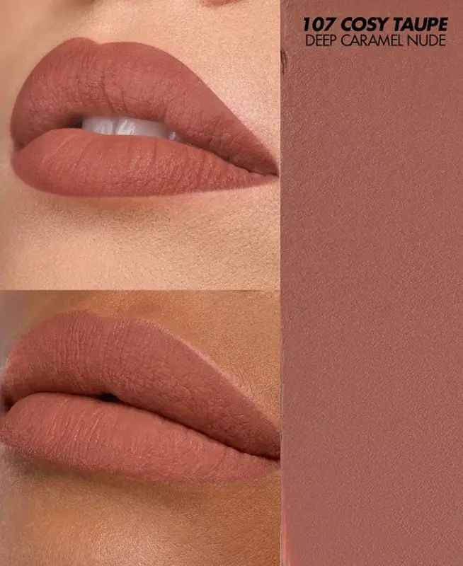 Rouge Artist Velvet Nude Soft Matte Lipstick, Created for Modazone - 107 Cosy Taupe - 3