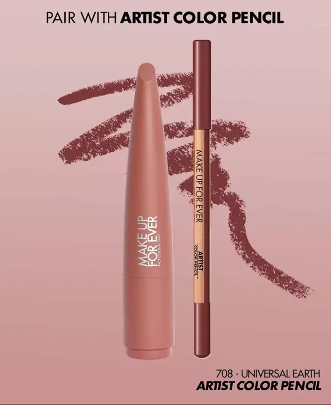 Rouge Artist Velvet Nude Soft Matte Lipstick, Modazone için tasarlandı - 103 Warm Mocha - 3