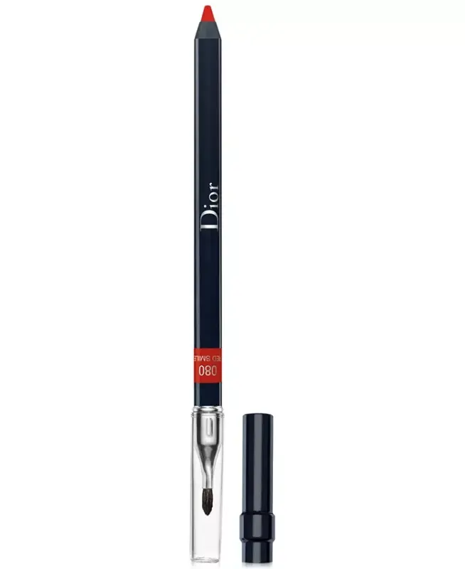 Rouge Contour Lip Liner Pencil-080 Red Smile (Intense Warm Red) - 1