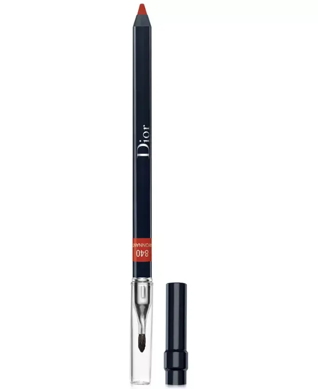 Rouge Contour Lip Liner Pencil-840 Rayonnante (Deep Brick Red) - DIOR