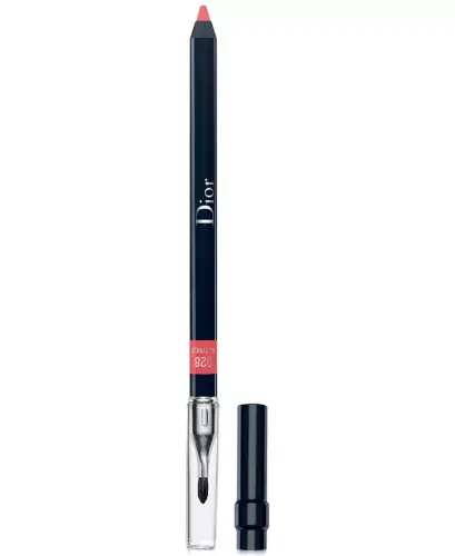 Rouge Contour Lip Liner Pencil-028 Actrice (Bright Coral Pink) - 1