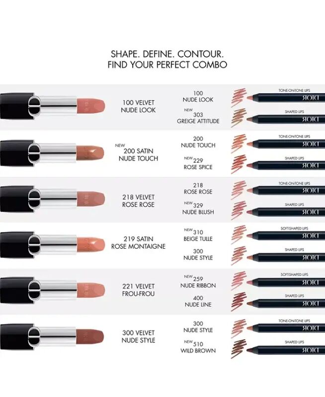 Rouge Contour Lip Liner Pencil - 999 The iconic red - 4
