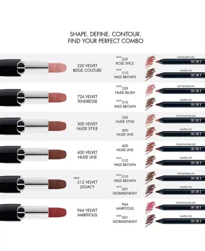 Rouge Contour Lip Liner Pencil - NEW! 303 Greige Attitude - 4