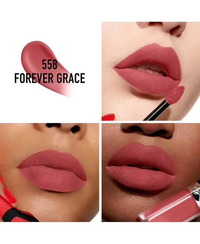 Rouge Dior Forever Liquid Lipstick-558 Forever Grace - 4