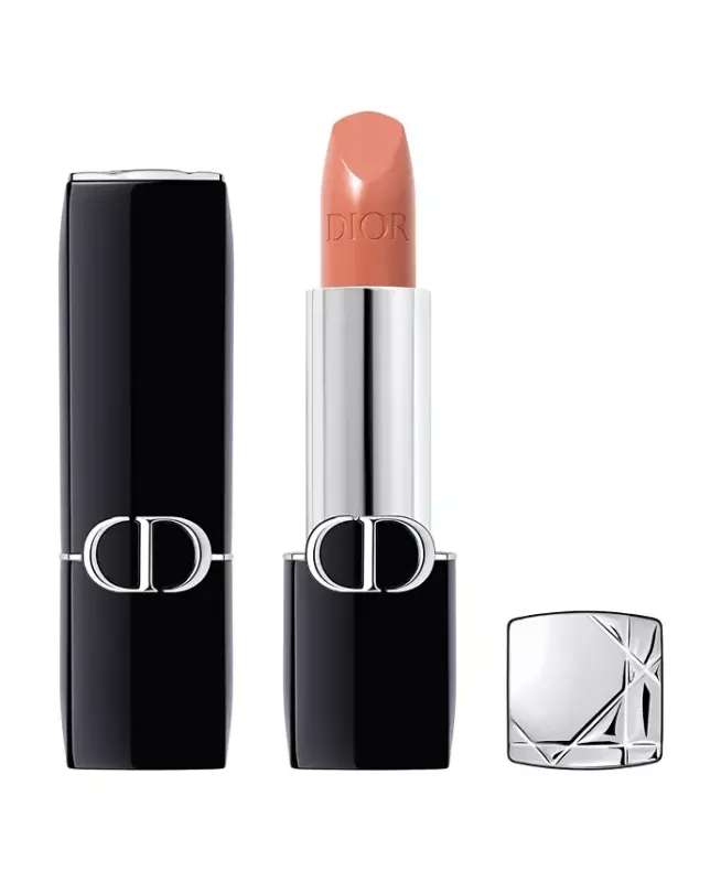 Rouge Dior Lab bo'yog'i - Satin-219 Rose Montaigne - shaftoli rangli yalang'och - DIOR
