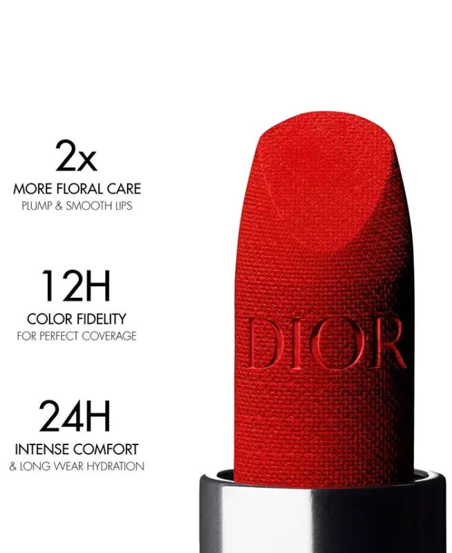 Rouge Dior lab boʻyogʻi - Satin-520 Feel Good - fuksiya pushti - 8