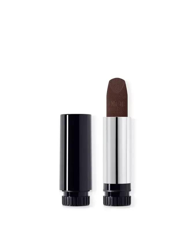 Rouge Dior Lipstick Refill - Velvet - 500 Nude Soul - a dark brownish nude - 4