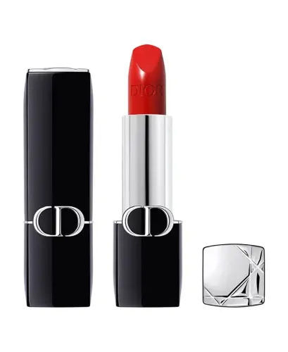 Rouge Dior Lipstick - Satin-080 Red Smile - a bright red 