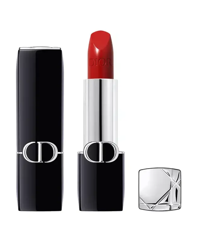 Rouge Dior Lipstick - Satin-769 Rouge Ardent - a deep red - DIOR
