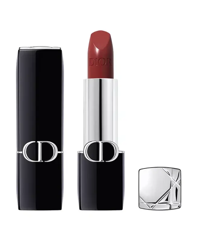 Rouge Dior Lipstick - Satin-976 Daisy Plum - яркая сливовая помада - DIOR