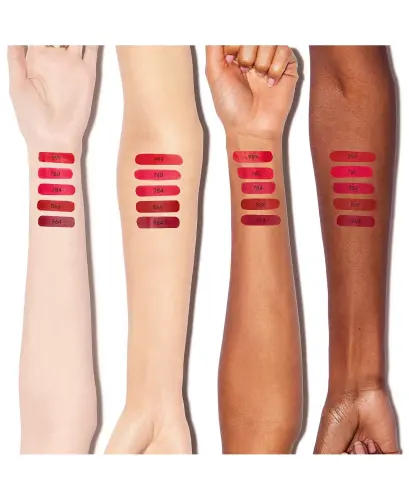 Rouge Dior Lipstick - Velvet-840 Rayonnante velvet - qizil g'isht rang chuqur baxmal - 6