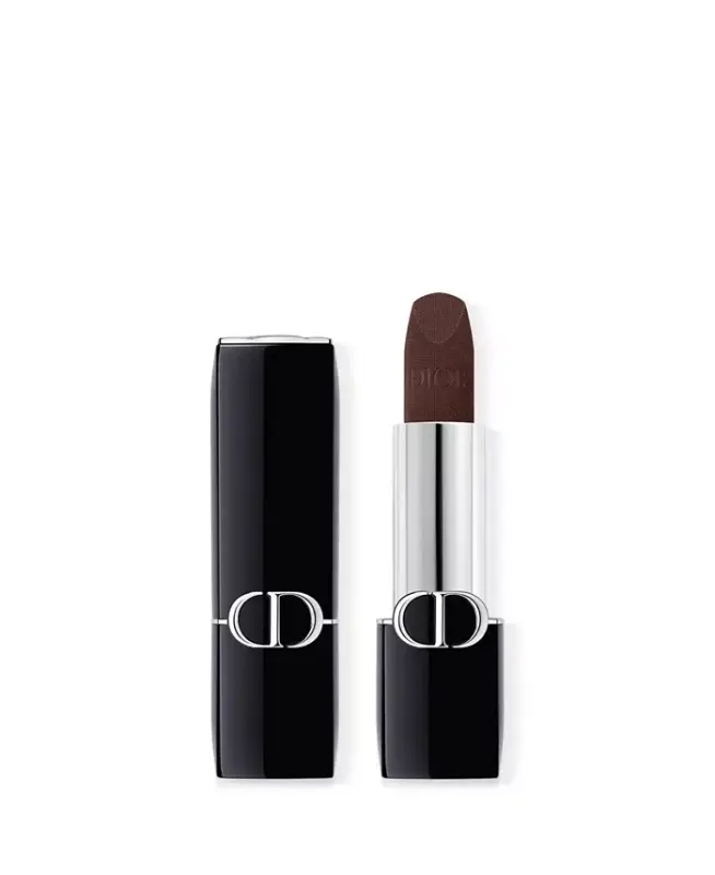 Rouge Dior Lipstick - Velvet - 500 Nude Soul velvet - a dark brownish nude - DIOR