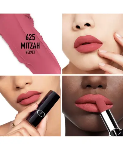 Rouge Dior Lipstick - Velvet-625 Mitzah velvet - a mauve nude - 3