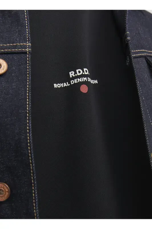 Round neck, black men's T-shirt. - 4