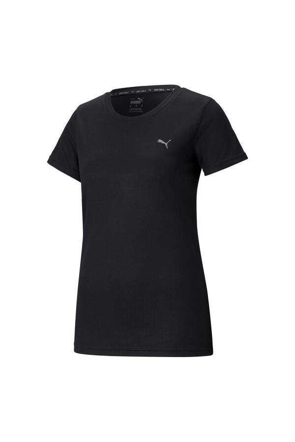 Round Neck Black Women's T-Shirt 52031101 PERFORMANCE TEE W - 4