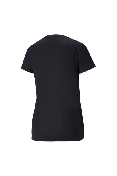 Round Neck Black Women's T-Shirt 52031101 PERFORMANCE TEE W - 5