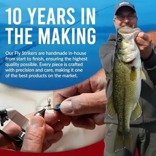 RoxStar Fly Strikers Proven Nationwide to Out-Fish Any Spinner | Hand-Tied in The USA | Most Versatile Fishing Spinner Ever! Trout Lure Also for Bass & Steelhead | Stop Fishing - Start Catching - 3
