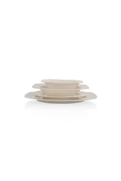 Royalty Luxury 24 Piece Dinner Set Gold Plated - 6