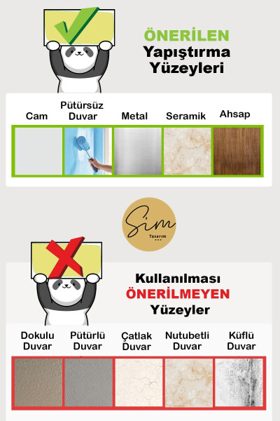 Rozетка - Pushti kombinezonli quyon dekorativ rozetka stikeri - Sim622 - SIM TASARIM (1)