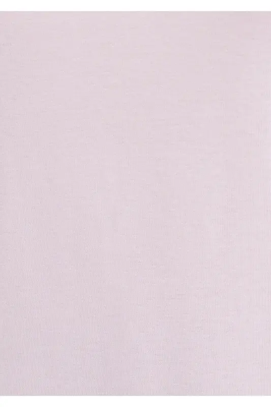 Розовая базовая футболка Semi Slim Fit / Полуприталенный крой - 7