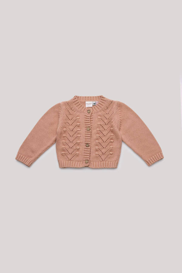 Розовая кофта для маленькой девочки BG Store - 4