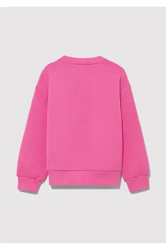 Розовая толстовка с принтом Багз Банни 7S10072-71095 - 3