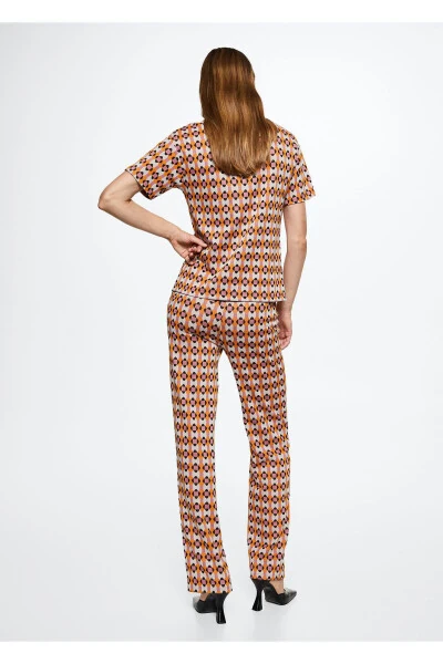 Розовые женские брюки 37065969 - 10