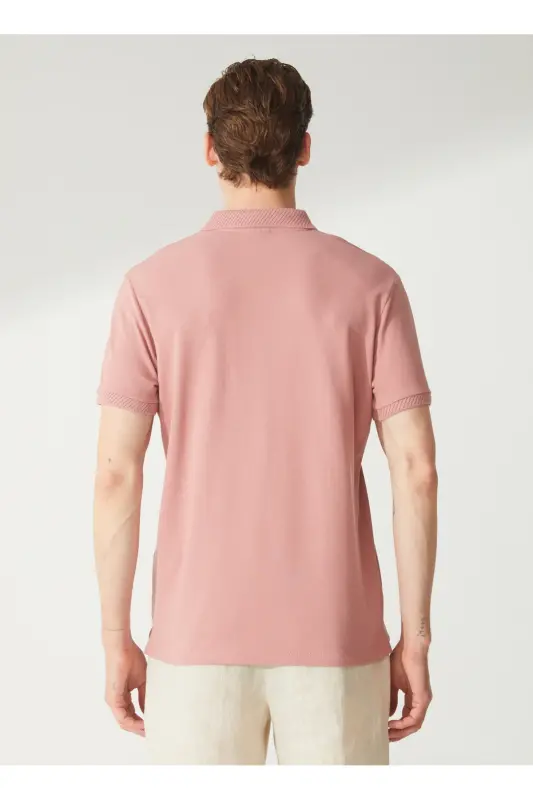 Розовый мужской поло T-shirt 4a9000000001 - 4