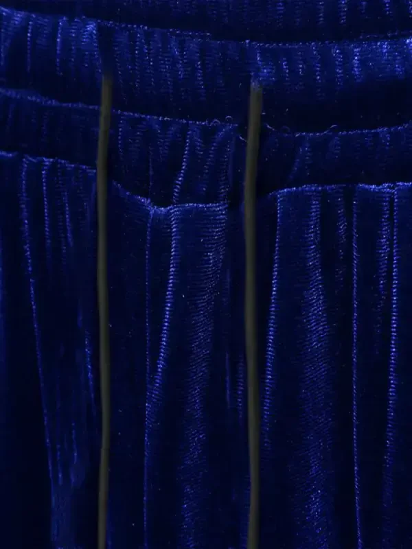 RPOVIG Мужской велюровый спортивный костюм из 2 предметов с капюшоном и кулиской, повседневные комплекты - 3