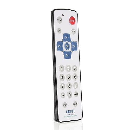 RR1002 1 Cihaz Evrensel TV Kumandası - Kolay Silinebilir Yüzeye Sahip Basit Su Geçirmez Evrensel TV Kumandası - Otelcilik - 7