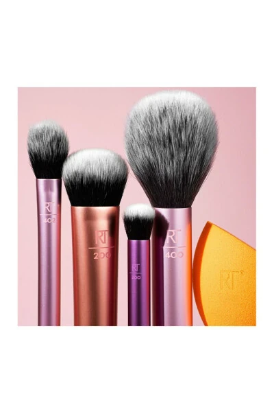 Rt-1786 Everyday Essentials Makeup Brush Set - REAL TECHNIQUES (1)