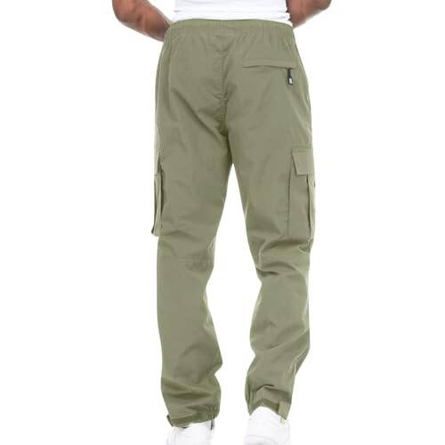 RTRDE Erkek Taktik Kargo Pantolonu Günlük Yürüyüş Jogger Pantolonu İpli Bağcıklı Açık Hava Pantolonu Cepli İş Pantolonu, S-5XL - 7