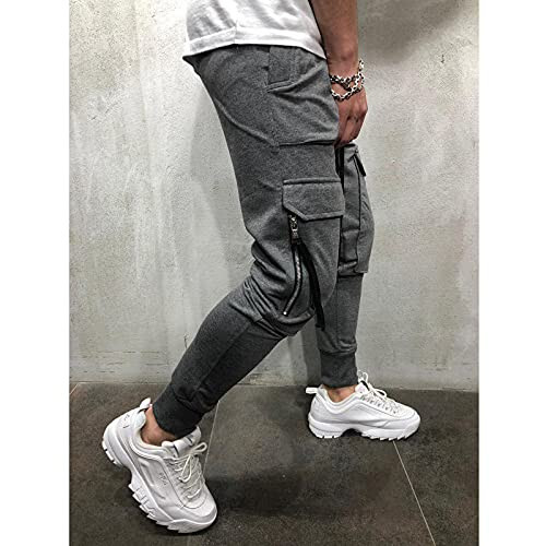 RTRDE Mens Fashion Cargo Pants Lightweight Tactical Joggers Stretch Hiking Casual Workout Trousers Work Pants - 3