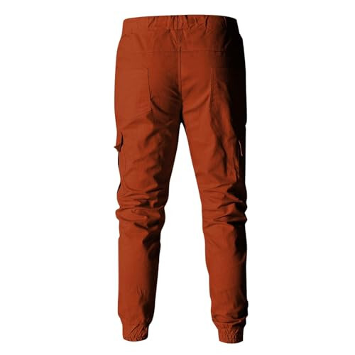 RTRDE Men's Work Cargo Pants Drawstring Casual Joggers Sweatpants Athletic Workout Trousers with Pockets, M-3XL - 3