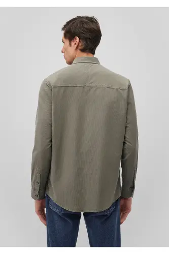 Рубашка цвета хаки Regular Fit / Normal Kesim 0211274-854 - 4