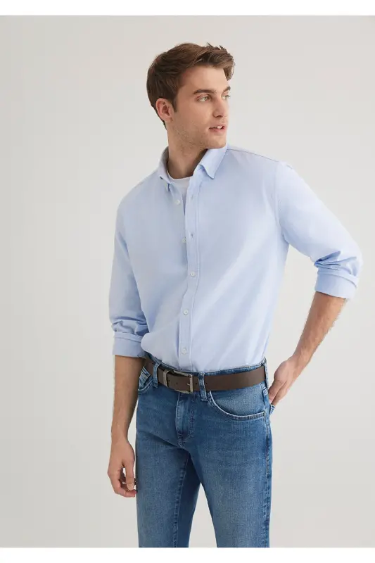 Рубашка Regular Fit / Normal Kesim 0211199-70804-Ma - MAVI