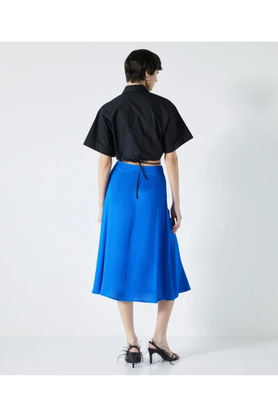 Рубашка с поясом - 7