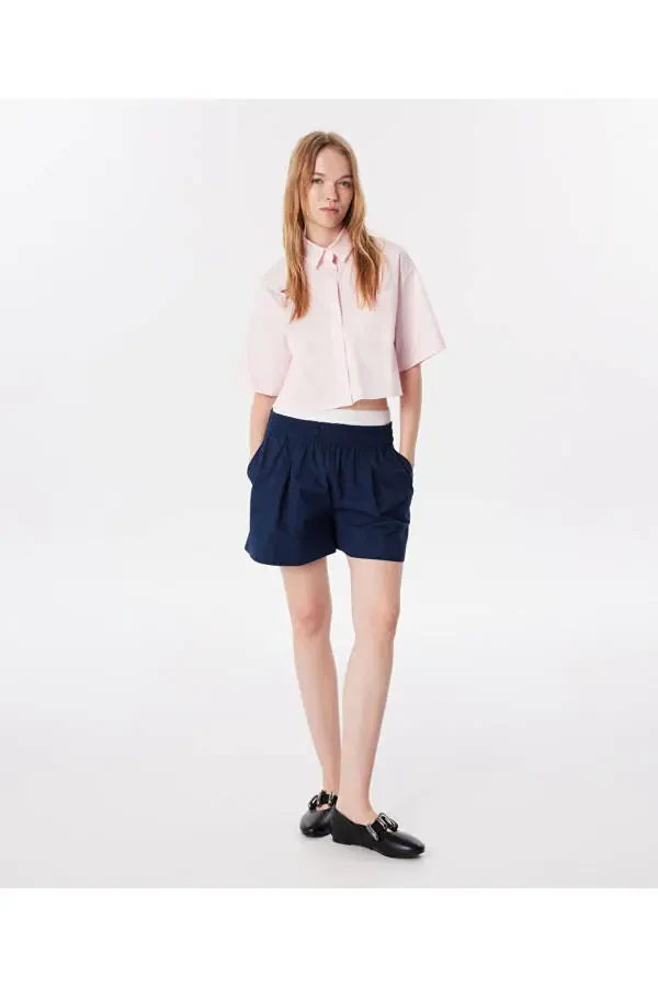 Рубашка с вырезом и принтом hotfix - 2