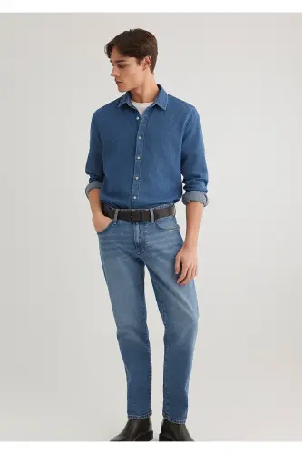 Рубашка Slim Fit / Dar Kesim 0211423-18790 - MAVI (1)