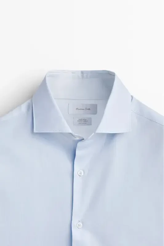 Рубашка Slim Fit с двойными манжетами и рубчиками - 6