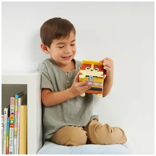 Rubble & Crew Stuffed Animals, Rubble, 4-Inch Cube-Shaped Plush Toy for Kids Ages 3 and Up - 6