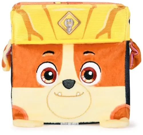 Rubble & Crew Stuffed Animals, Rubble, 4-Inch Cube-Shaped Plush Toy for Kids Ages 3 and Up - 7